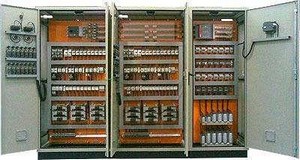 painel de distribuição elétrica industrial