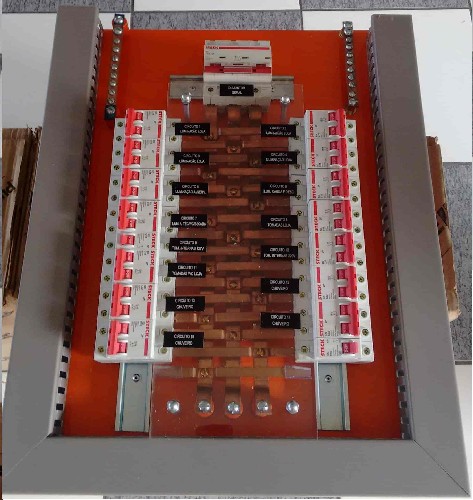 Instalação de quadro elétrico para indústria química